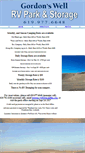 Mobile Screenshot of gordonswellrvpark.com